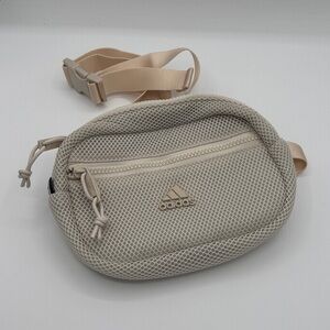 Adidas Unisex Airmesh Waist  Cream Mesh Bum Fanny Bag